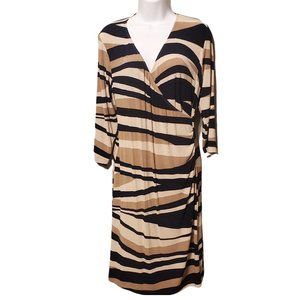 CHICO'S TRAVELERS Faux Wrap Dress  Size 1 (M/8)